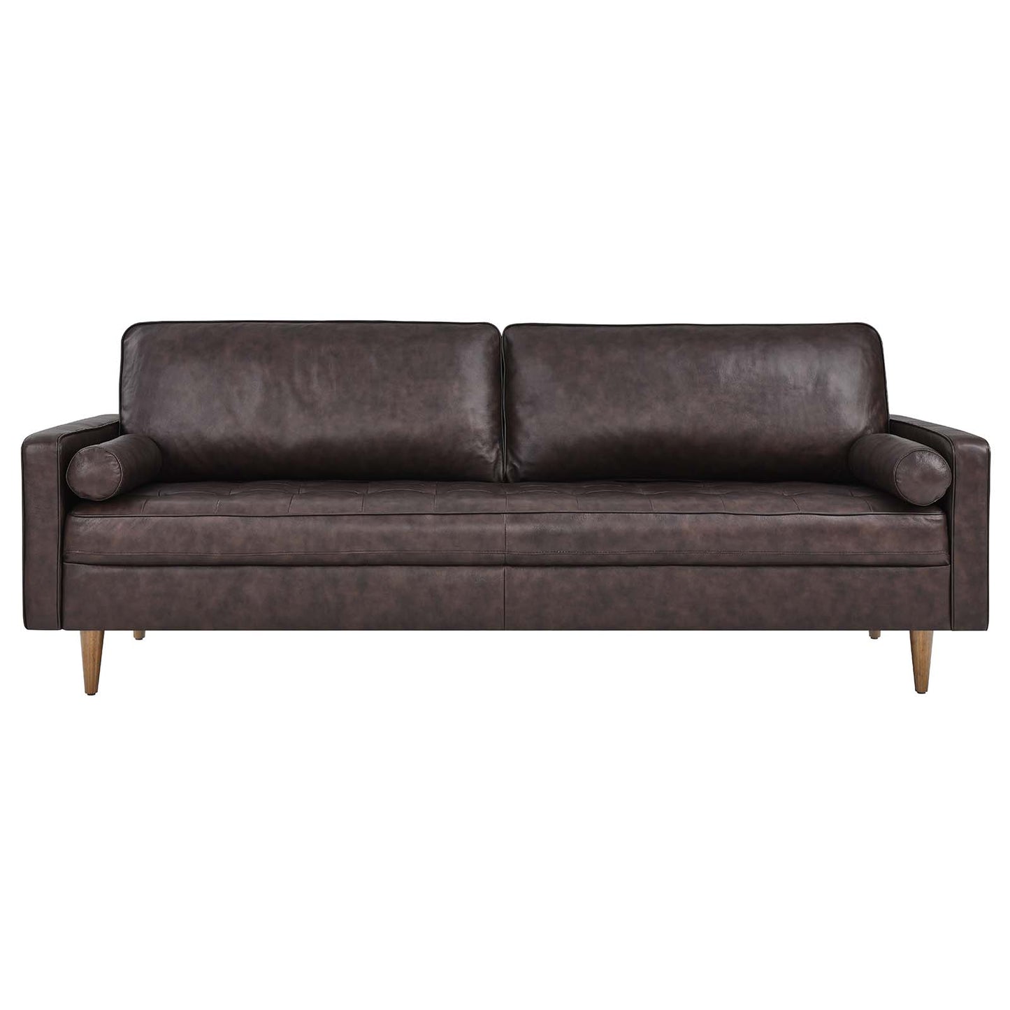 Valour 88" Leather Sofa By Modway - EEI-5871 | Sofas | Modishstore - 12