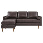 Valour 78" Leather Apartment Sectional Sofa By Modway - EEI-5872 | Sectional | Modishstore - 13