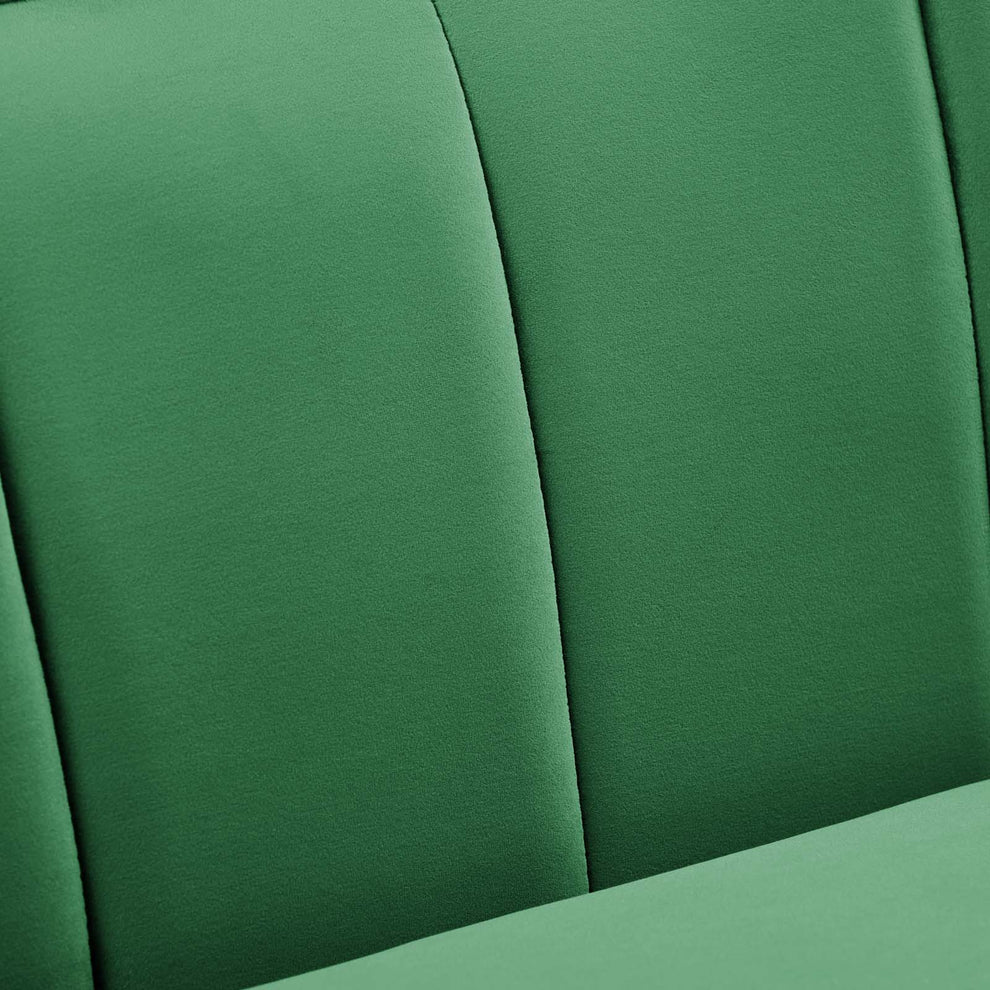 Cheshire Channel Tufted Performance Velvet Sofa By Modway - EEI-5874 | Sofas | Modishstore - 14