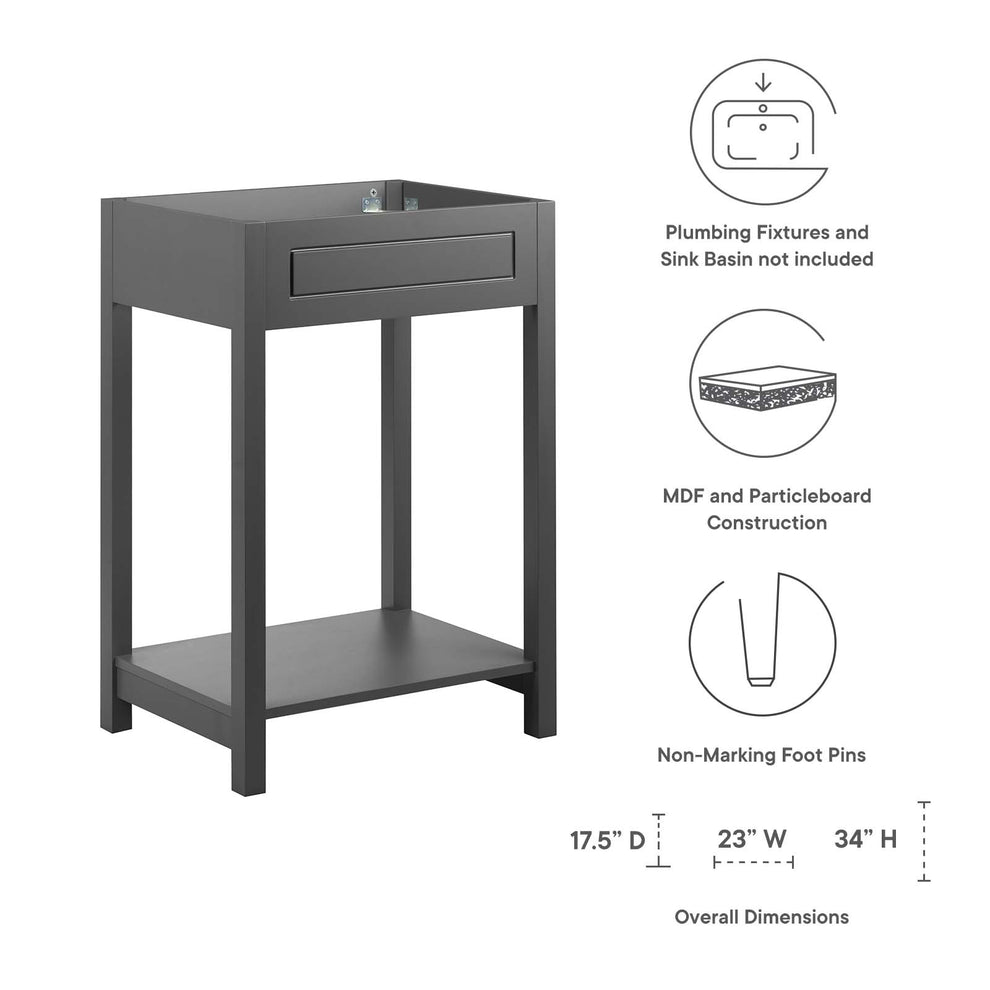 Altura 24" Bathroom Vanity Cabinet By Modway - EEI-5875 | Bathroom Accessories | Modishstore - 8