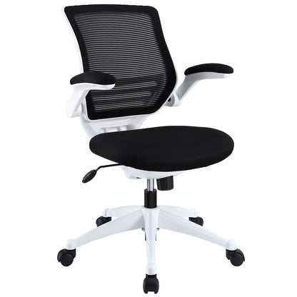 Modway Edge White Base Office Chair | Office Chairs | Modishstore-13