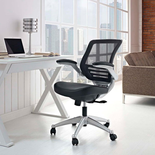 Modway Edge Leather Office Chair | Office Chairs | Modishstore