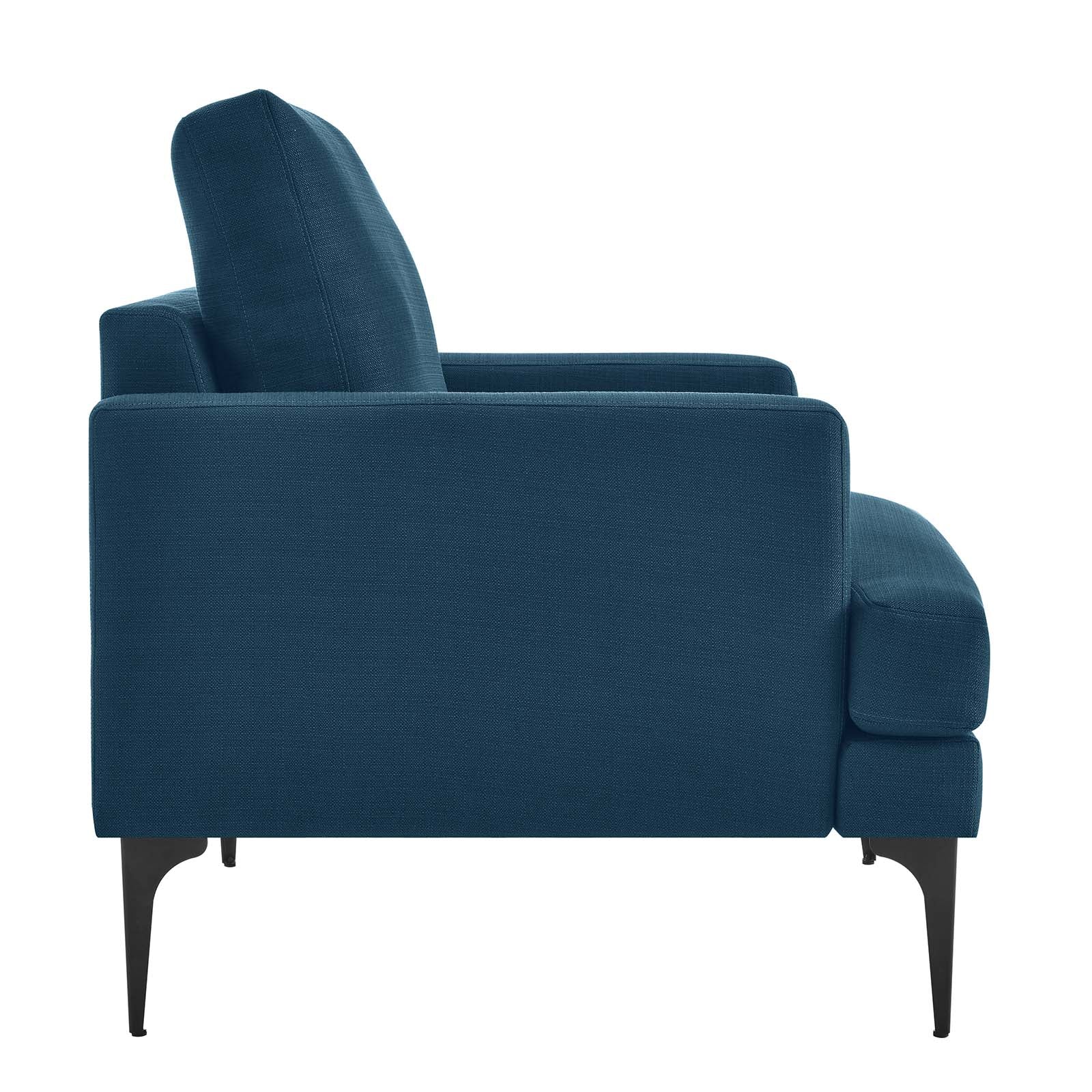Evermore Upholstered Fabric Armchair By Modway - EEI-6003 | Armchairs | Modishstore - 3