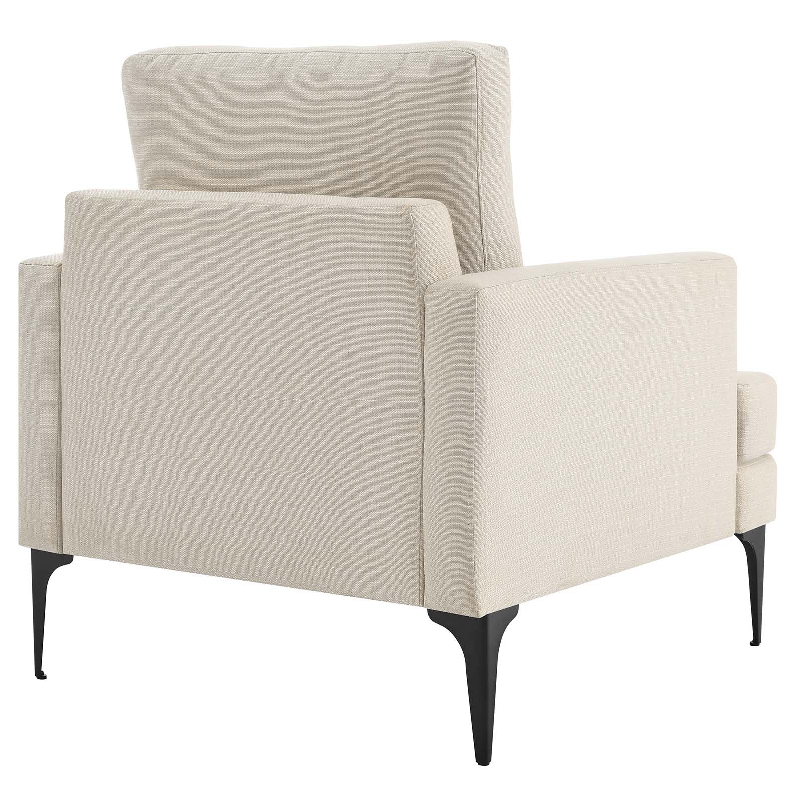Evermore Upholstered Fabric Armchair By Modway - EEI-6003 | Armchairs | Modishstore - 12