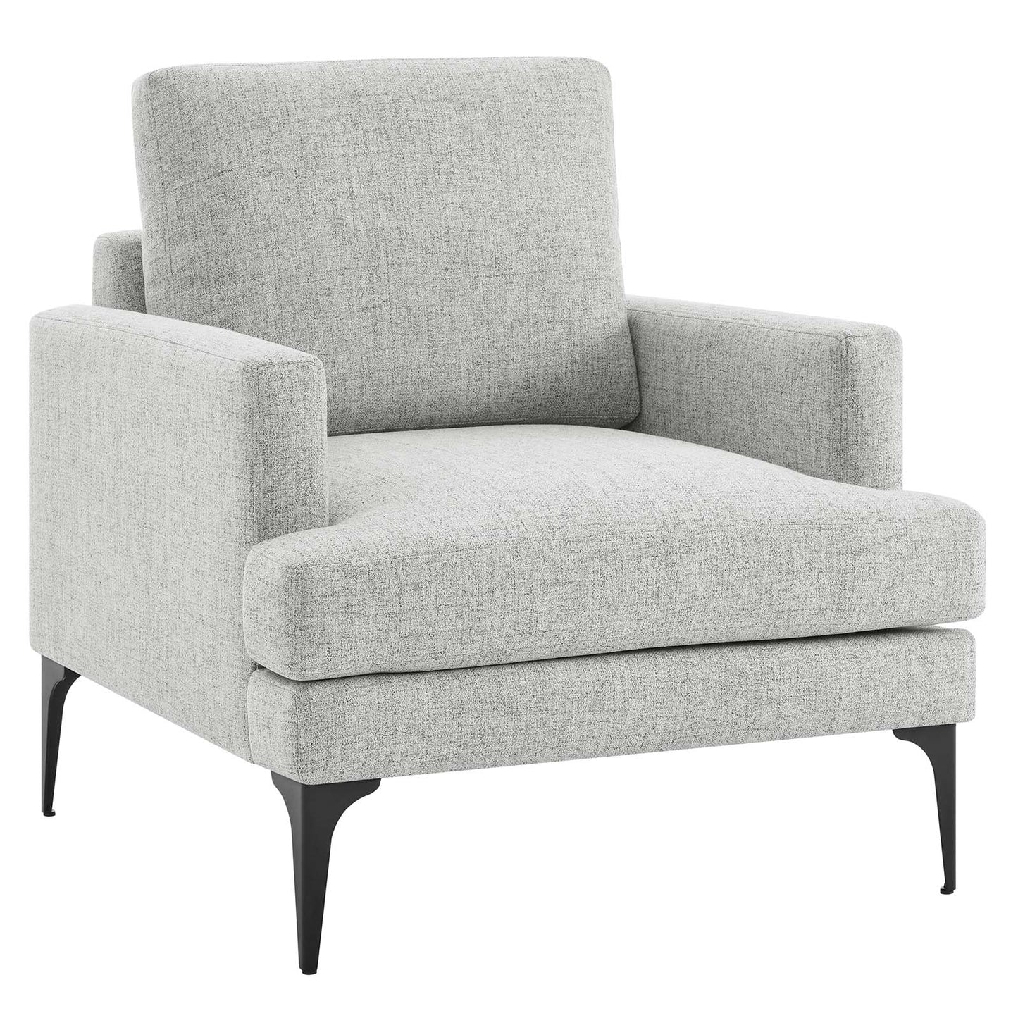 Evermore Upholstered Fabric Armchair By Modway - EEI-6003 | Armchairs | Modishstore - 25
