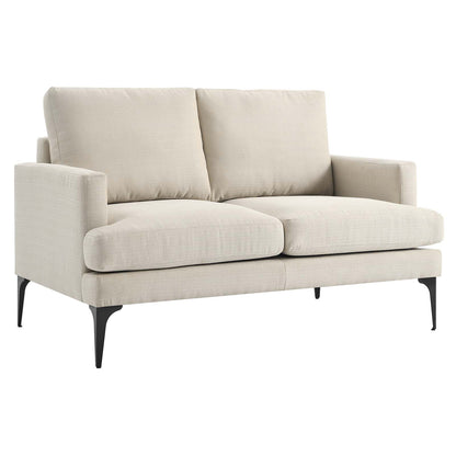 Evermore Upholstered Fabric Loveseat By Modway - EEI-6006 | Loveseats | Modishstore - 9