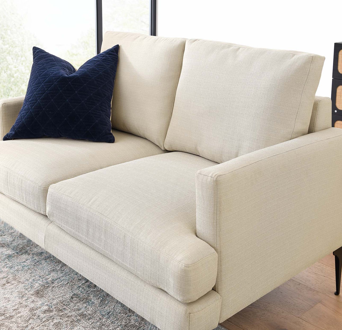 Evermore Upholstered Fabric Loveseat By Modway - EEI-6006 | Loveseats | Modishstore - 15