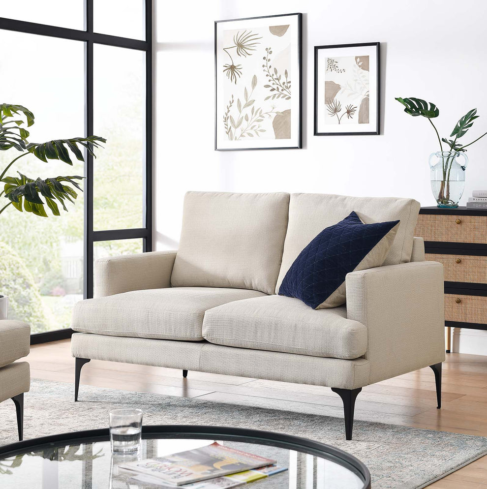 Evermore Upholstered Fabric Loveseat By Modway - EEI-6006 | Loveseats | Modishstore - 16