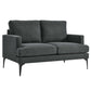 Evermore Upholstered Fabric Loveseat By Modway - EEI-6006 | Loveseats | Modishstore - 17