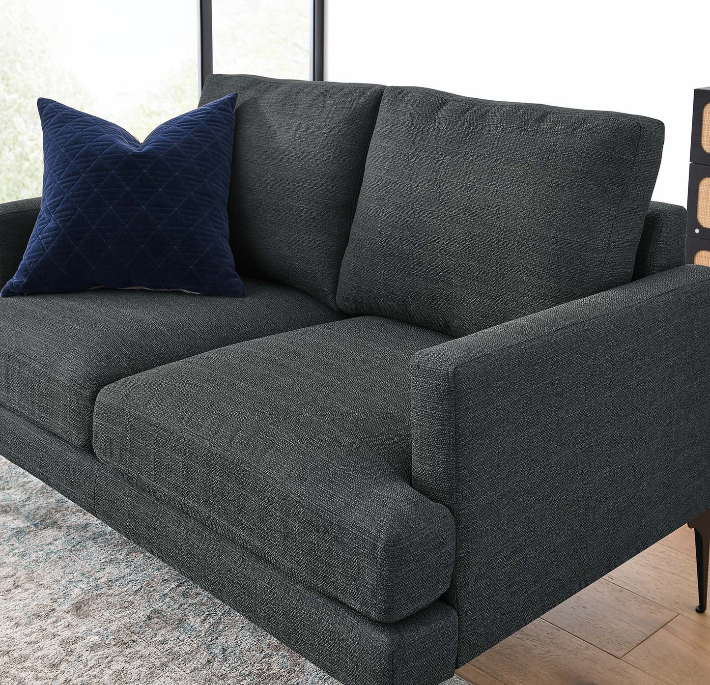 Evermore Upholstered Fabric Loveseat By Modway - EEI-6006 | Loveseats | Modishstore - 23