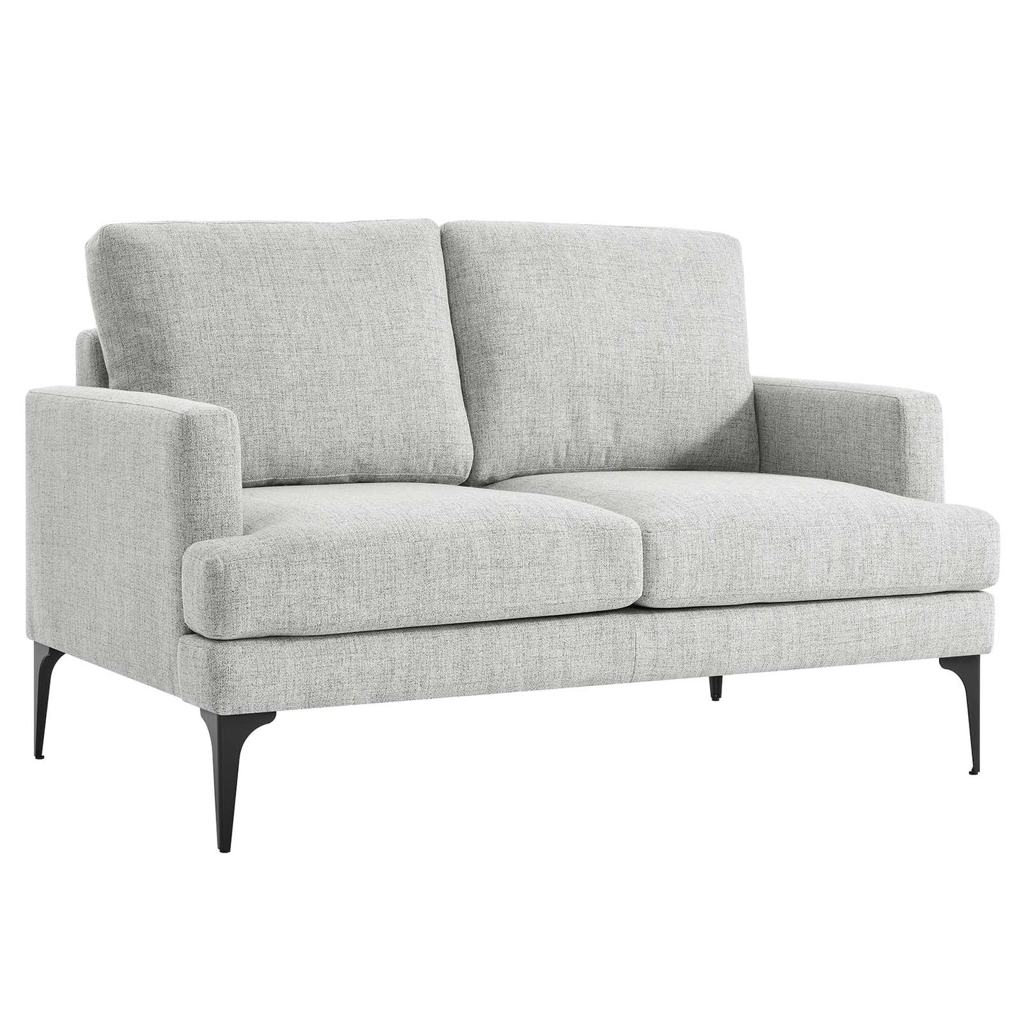 Evermore Upholstered Fabric Loveseat By Modway - EEI-6006 | Loveseats | Modishstore - 25