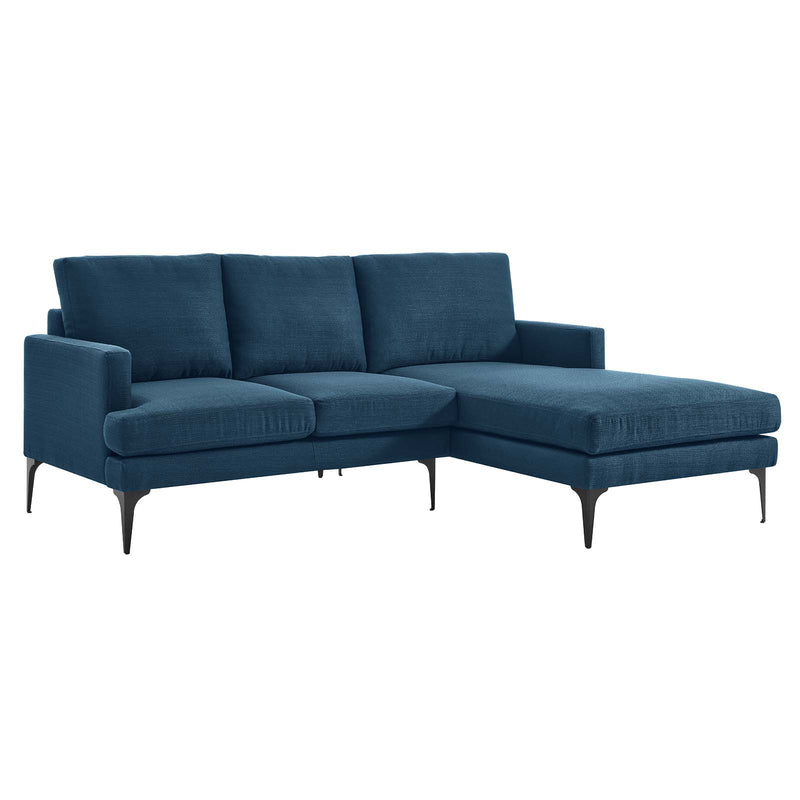 Evermore Right-Facing Upholstered Fabric Sectional Sofa By Modway - EEI-6012 | Sectional | Modishstore - 2