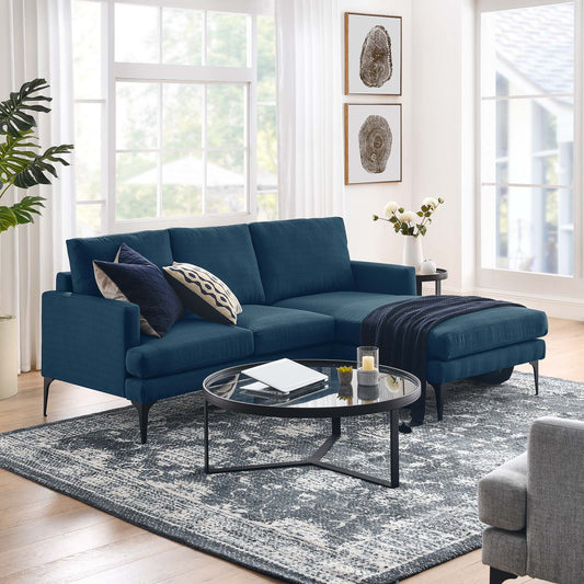 Evermore Right-Facing Upholstered Fabric Sectional Sofa By Modway - EEI-6012 | Sectional | Modishstore