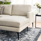 Evermore Right-Facing Upholstered Fabric Sectional Sofa By Modway - EEI-6012 | Sectional | Modishstore - 15
