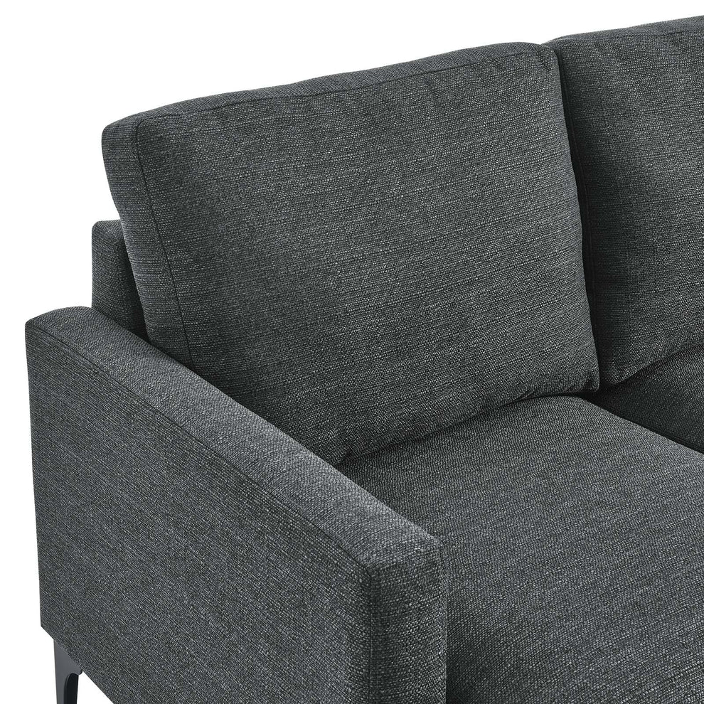 Evermore Right-Facing Upholstered Fabric Sectional Sofa By Modway - EEI-6012 | Sectional | Modishstore - 21
