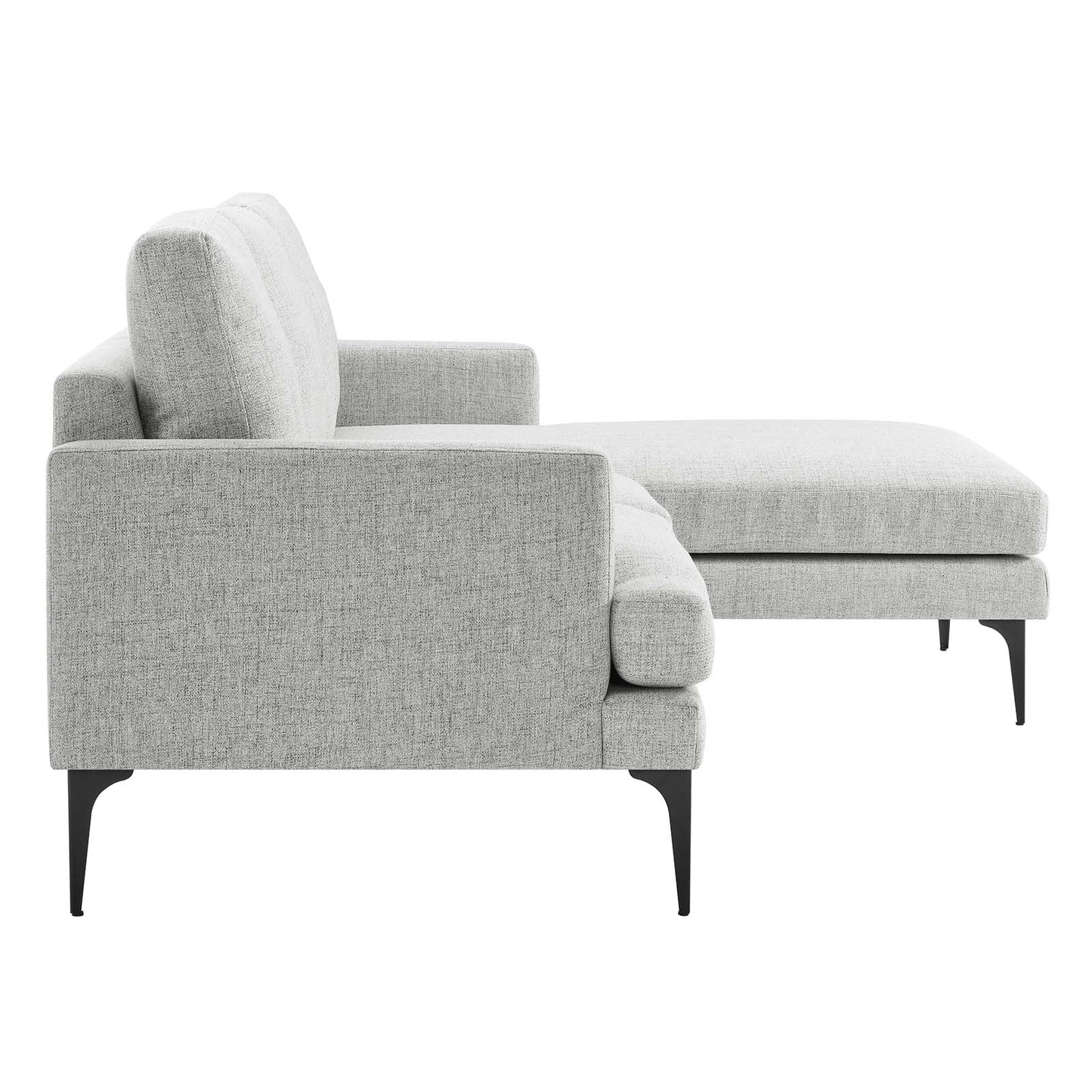 Evermore Right-Facing Upholstered Fabric Sectional Sofa By Modway - EEI-6012 | Sectional | Modishstore - 26