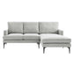 Evermore Right-Facing Upholstered Fabric Sectional Sofa By Modway - EEI-6012 | Sectional | Modishstore - 27