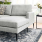 Evermore Right-Facing Upholstered Fabric Sectional Sofa By Modway - EEI-6012 | Sectional | Modishstore - 31