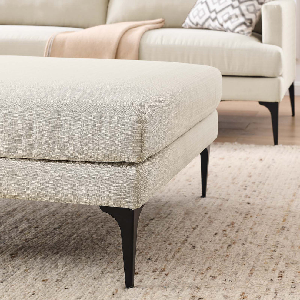 Evermore Upholstered Fabric Ottoman By Modway - EEI-6015 | Ottomans | Modishstore - 11