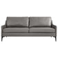Corland Leather Sofa By Modway - EEI-6018 | Sofas | Modishstore - 12