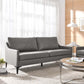 Corland Leather Sofa By Modway - EEI-6018 | Sofas | Modishstore - 16