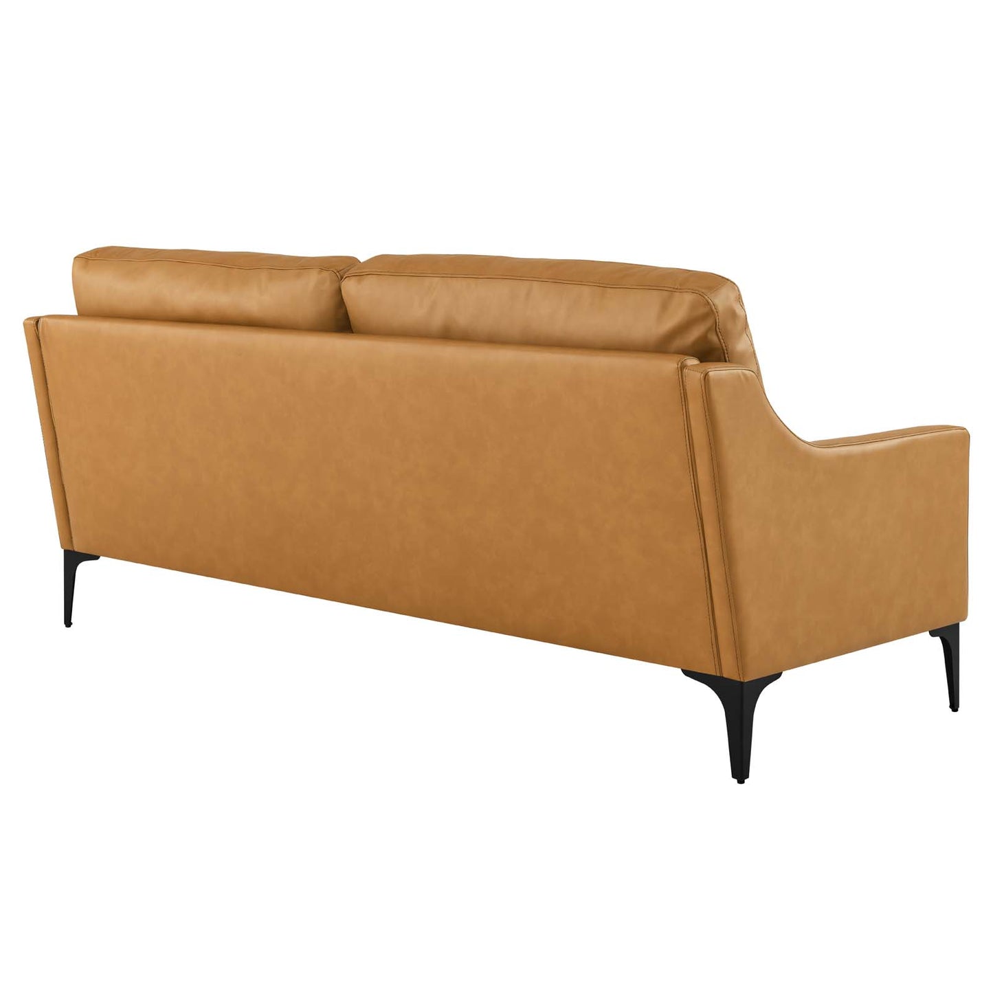 Corland Leather Sofa By Modway - EEI-6018 | Sofas | Modishstore - 19