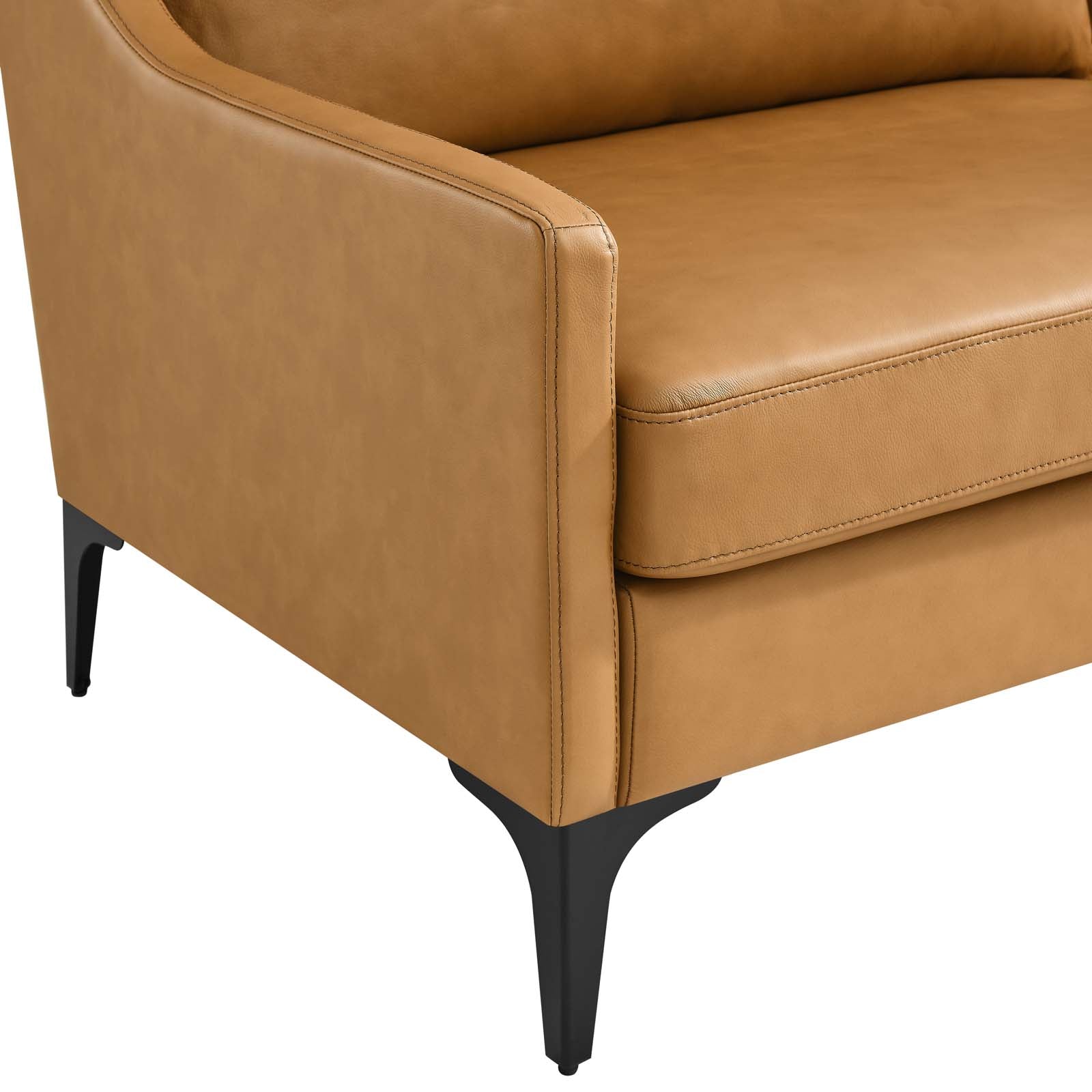 Corland Leather Sofa By Modway - EEI-6018 | Sofas | Modishstore - 21