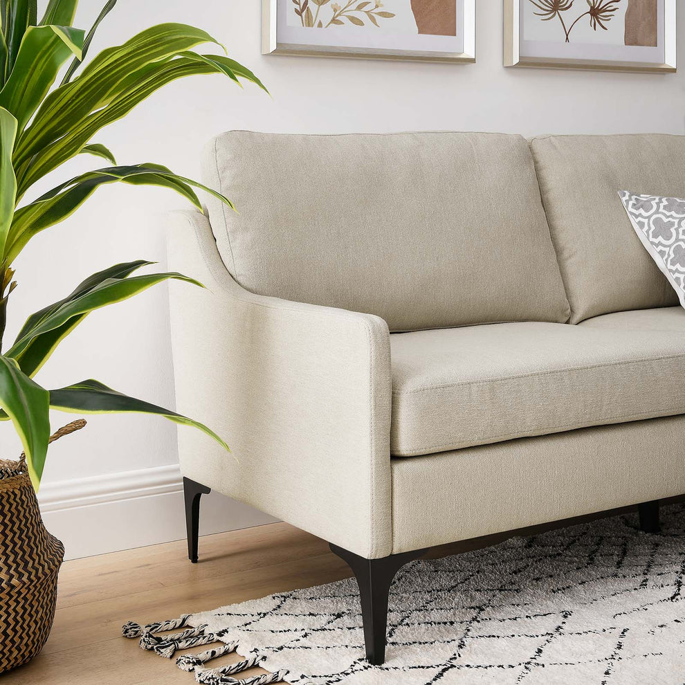 Corland Upholstered Fabric Sofa By Modway - EEI-6019 | Sofas | Modishstore - 8