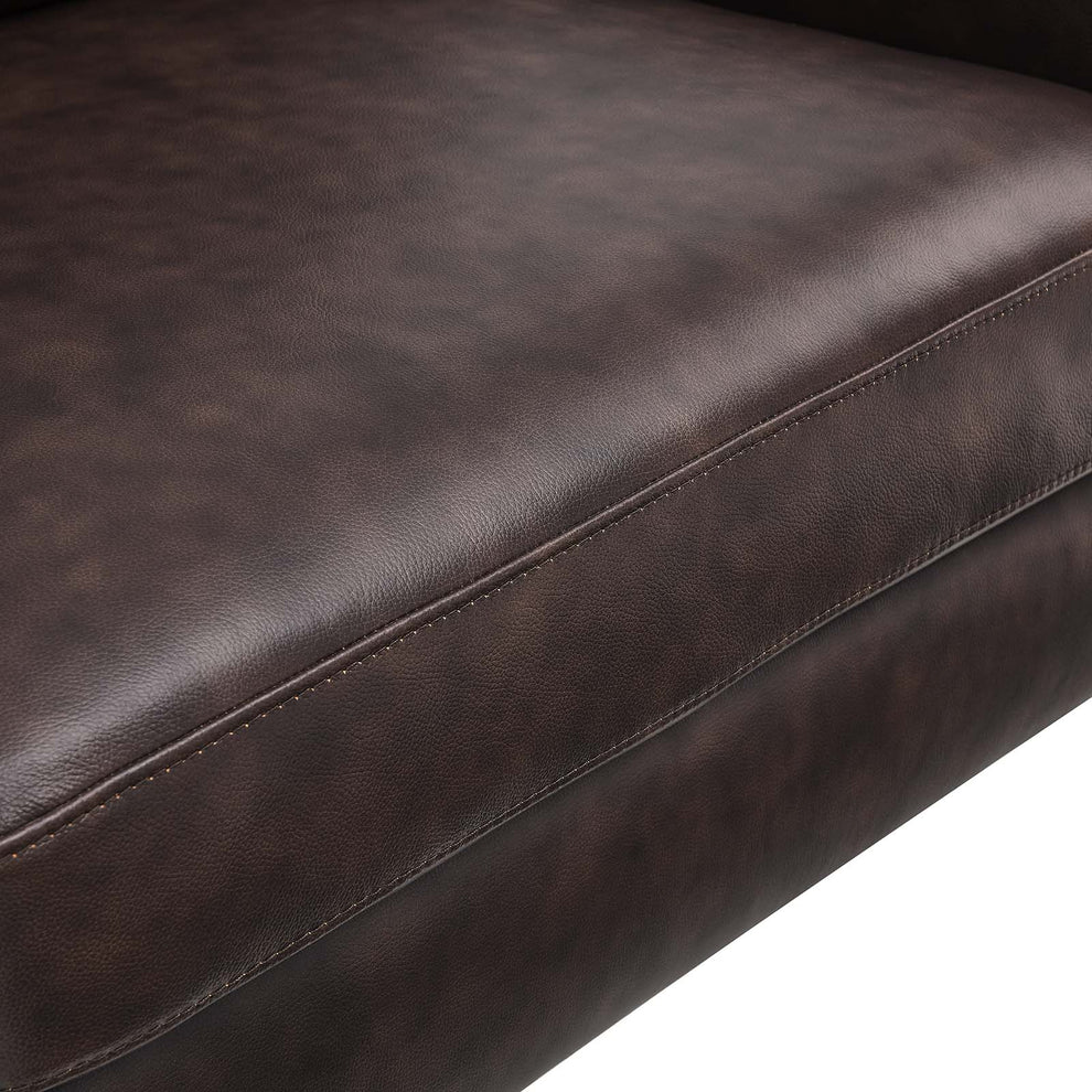 Corland Leather Loveseat By Modway - EEI-6020 | Loveseats | Modishstore - 5