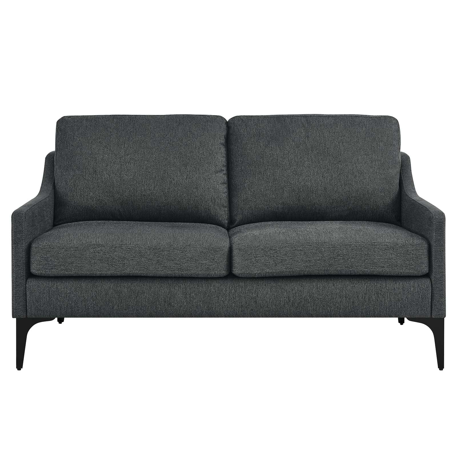 Corland Upholstered Fabric Loveseat By Modway - EEI-6021 | Loveseats | Modishstore - 12