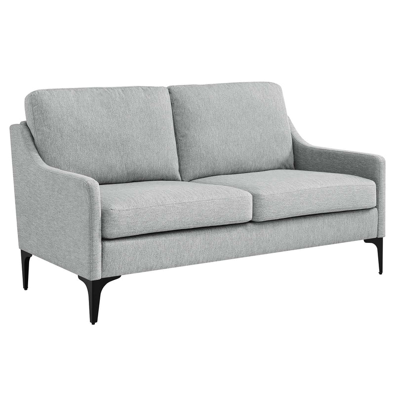 Corland Upholstered Fabric Loveseat By Modway - EEI-6021 | Loveseats | Modishstore - 17