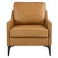 Corland Leather Armchair By Modway - EEI-6022 | Armchairs | Modishstore - 20