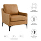 Corland Leather Armchair By Modway - EEI-6022 | Armchairs | Modishstore - 22
