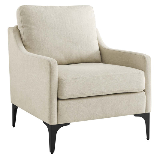 Corland Upholstered Fabric Armchair By Modway - EEI-6023 | Armchairs | Modishstore