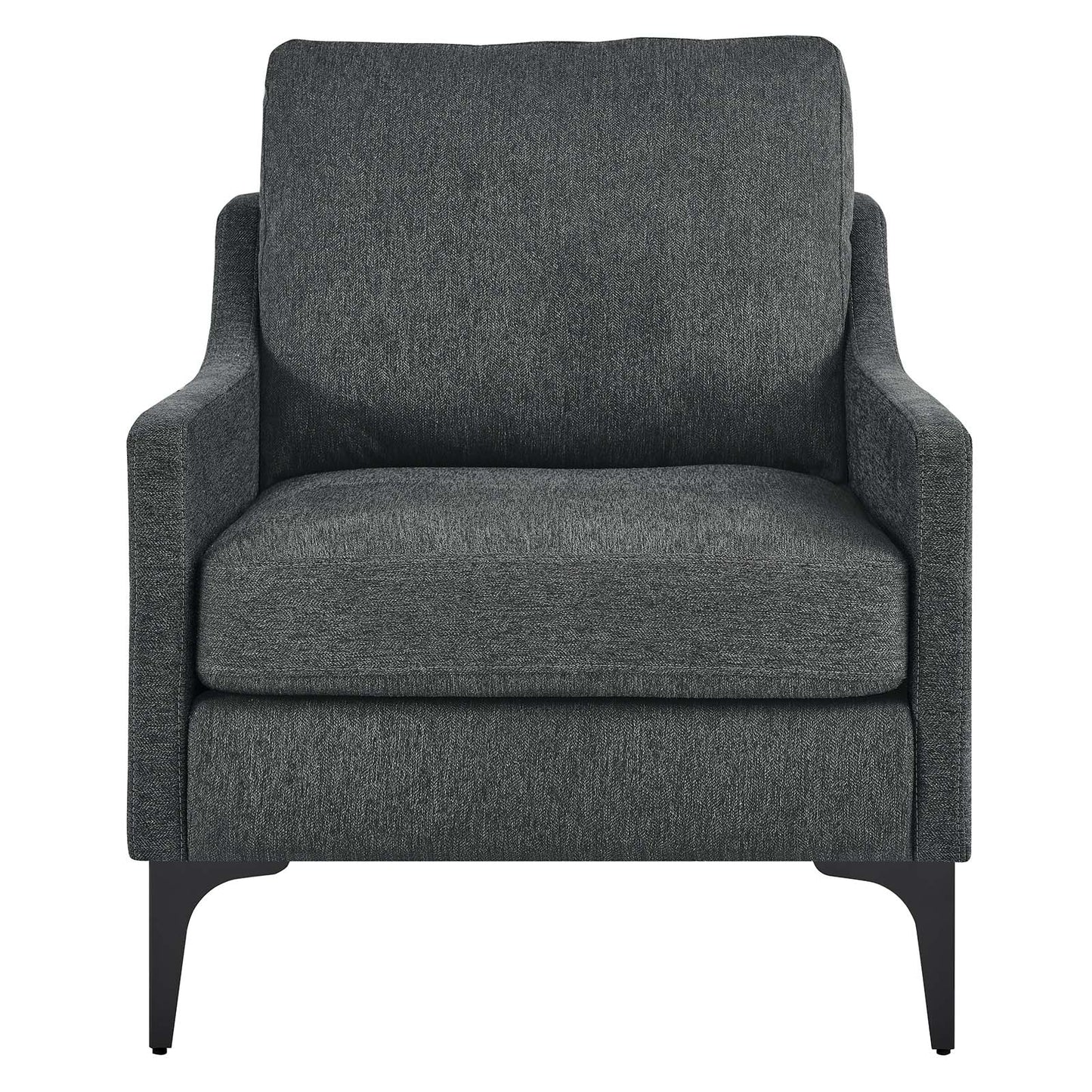 Corland Upholstered Fabric Armchair By Modway - EEI-6023 | Armchairs | Modishstore - 12