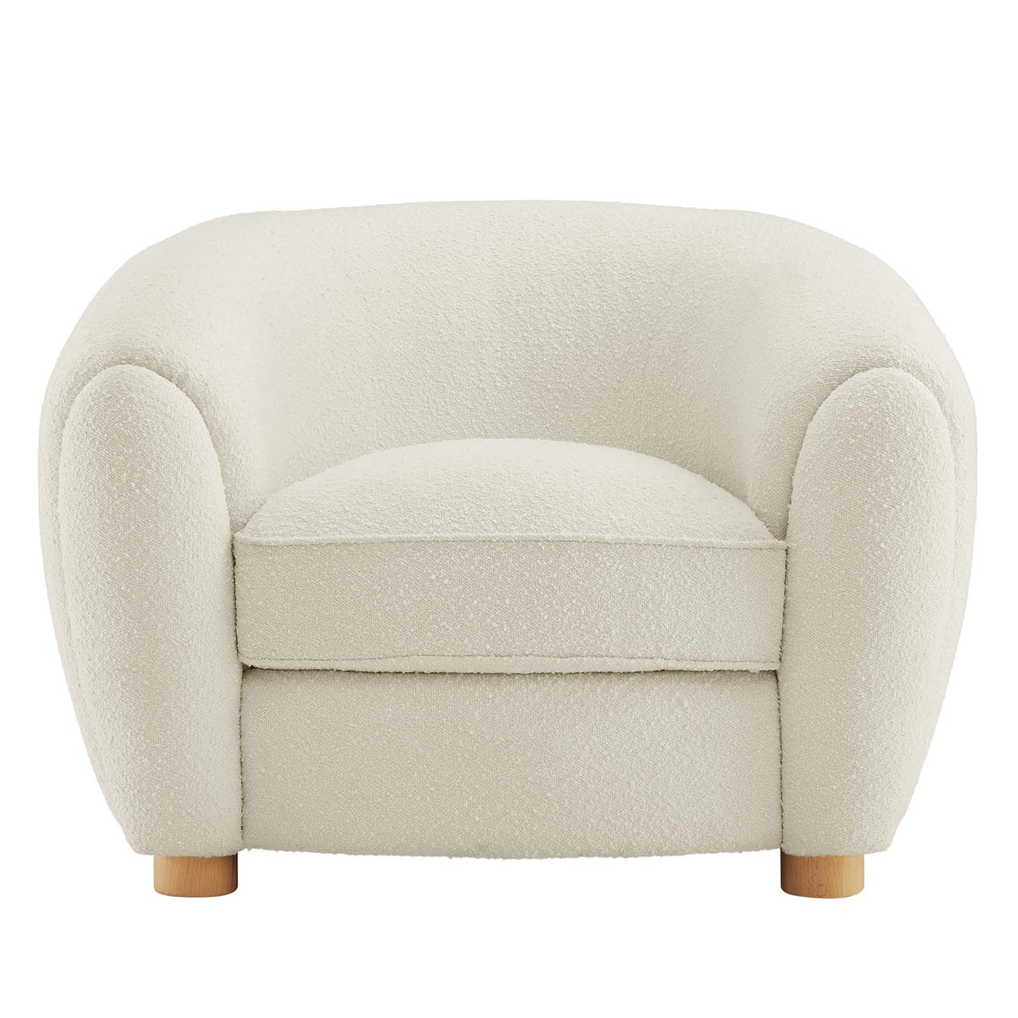 Abundant Boucle Upholstered Fabric Armchair By Modway | Armchairs | Modishstore-14