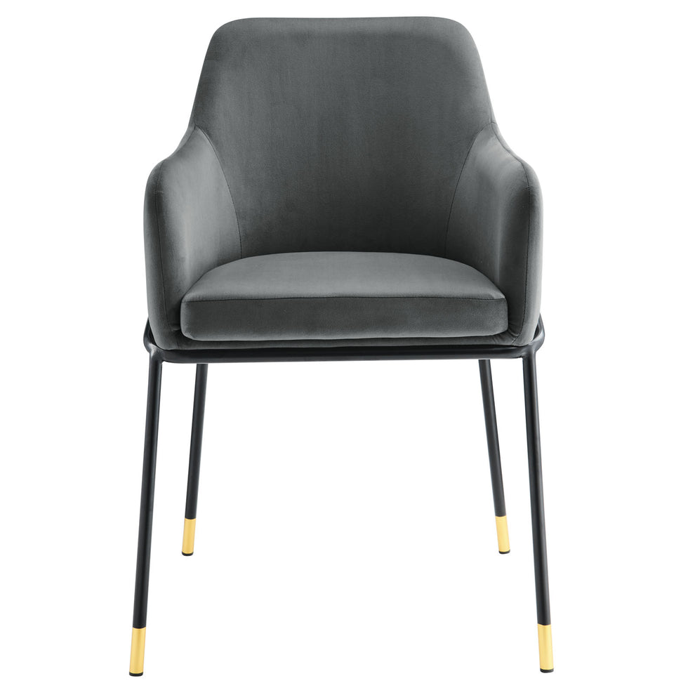 Jovi Performance Velvet Dining Armchair Set of 2 By Modway - EEI-6026 | Dining Chairs | Modishstore - 11