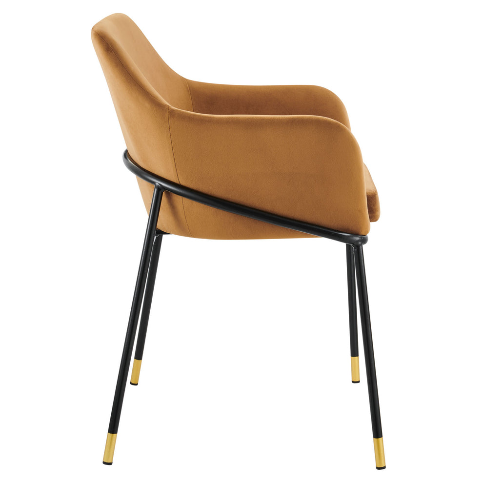 Jovi Performance Velvet Dining Armchair Set of 2 By Modway - EEI-6026 | Dining Chairs | Modishstore - 27
