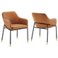 Jovi Vegan Leather Dining Chair Set of 2 By Modway - EEI-6027 | Dining Chairs | Modishstore - 2