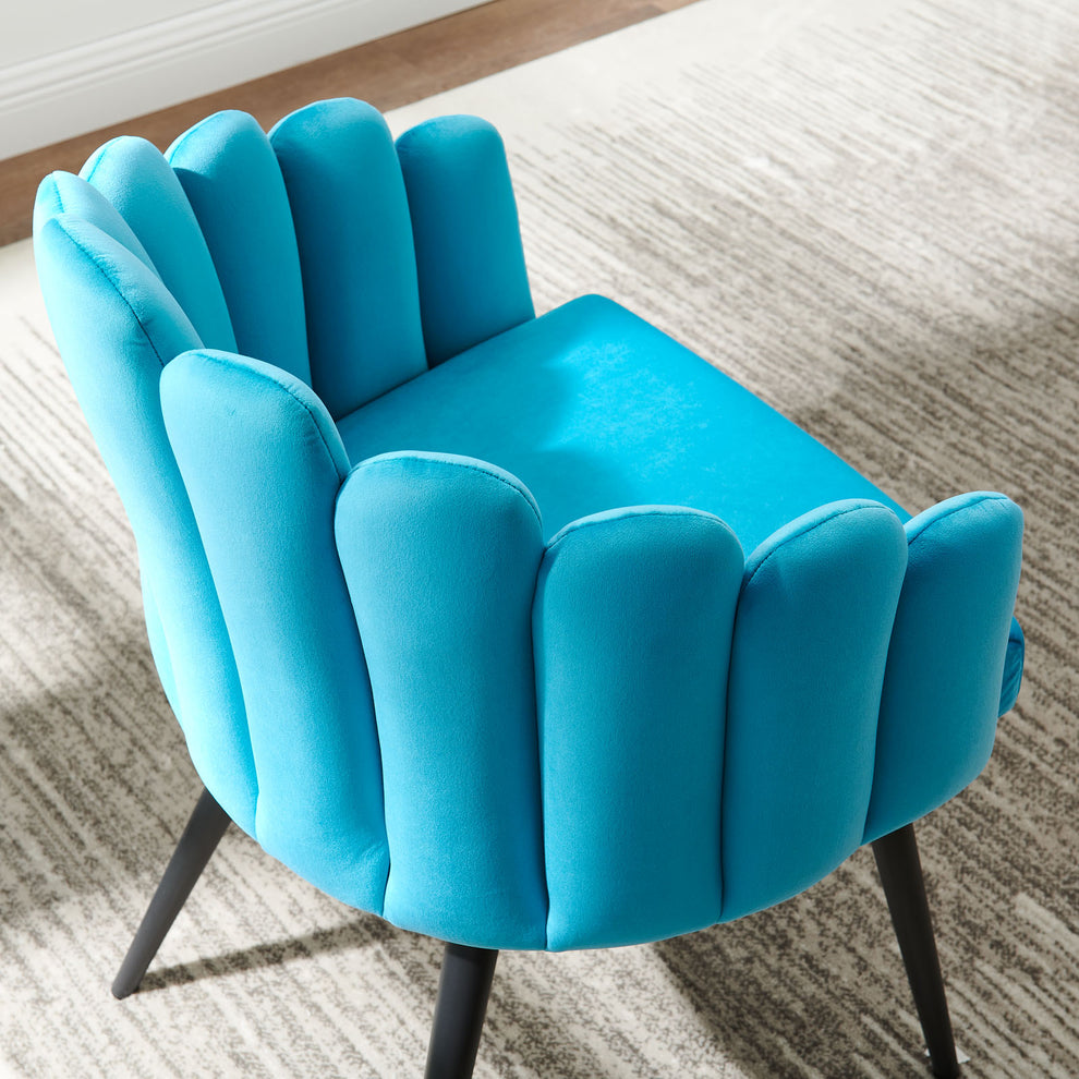 Vanguard Performance Velvet Dining Chair Set of 2 By Modway - EEI-6028 | Dining Chairs | Modishstore - 6