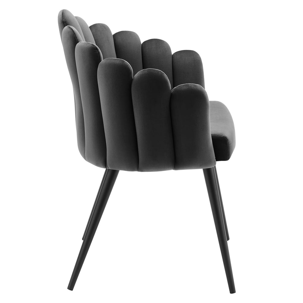 Vanguard Performance Velvet Dining Chair Set of 2 By Modway - EEI-6028 | Dining Chairs | Modishstore - 12