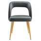 Marciano Performance Velvet Dining Chair Set of 2 By Modway - EEI-6030 | Dining Chairs | Modishstore - 30