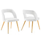 Marciano Performance Velvet Dining Chair Set of 2 By Modway - EEI-6030 | Dining Chairs | Modishstore - 8
