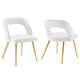 Marciano Performance Velvet Dining Chair Set of 2 By Modway - EEI-6030 | Dining Chairs | Modishstore - 8