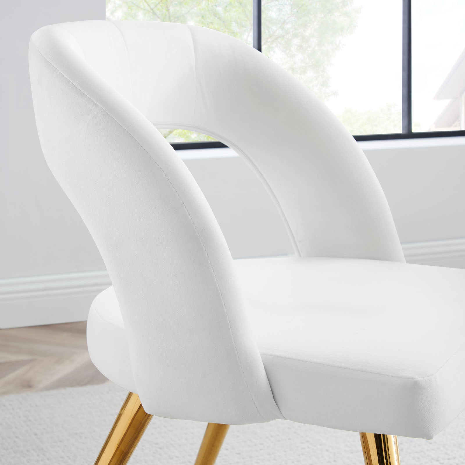 Marciano Performance Velvet Dining Chair Set of 2 By Modway - EEI-6030 | Dining Chairs | Modishstore - 37