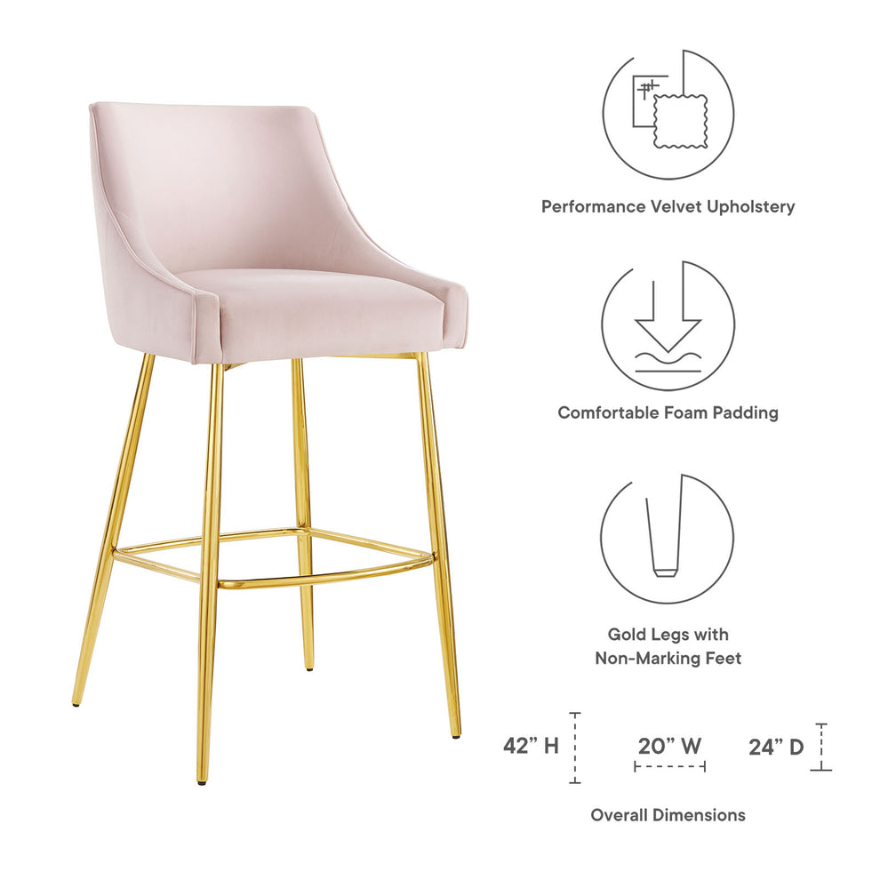 Discern Bar Stools - Set of 2 By Modway - EEI-6037 | Bar Stools | Modishstore - 38