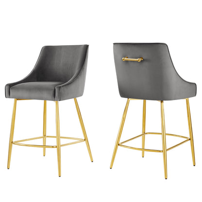 Discern Counter Stools - Set of 2 By Modway - EEI-6038 | Bar Stools | Modishstore - 9