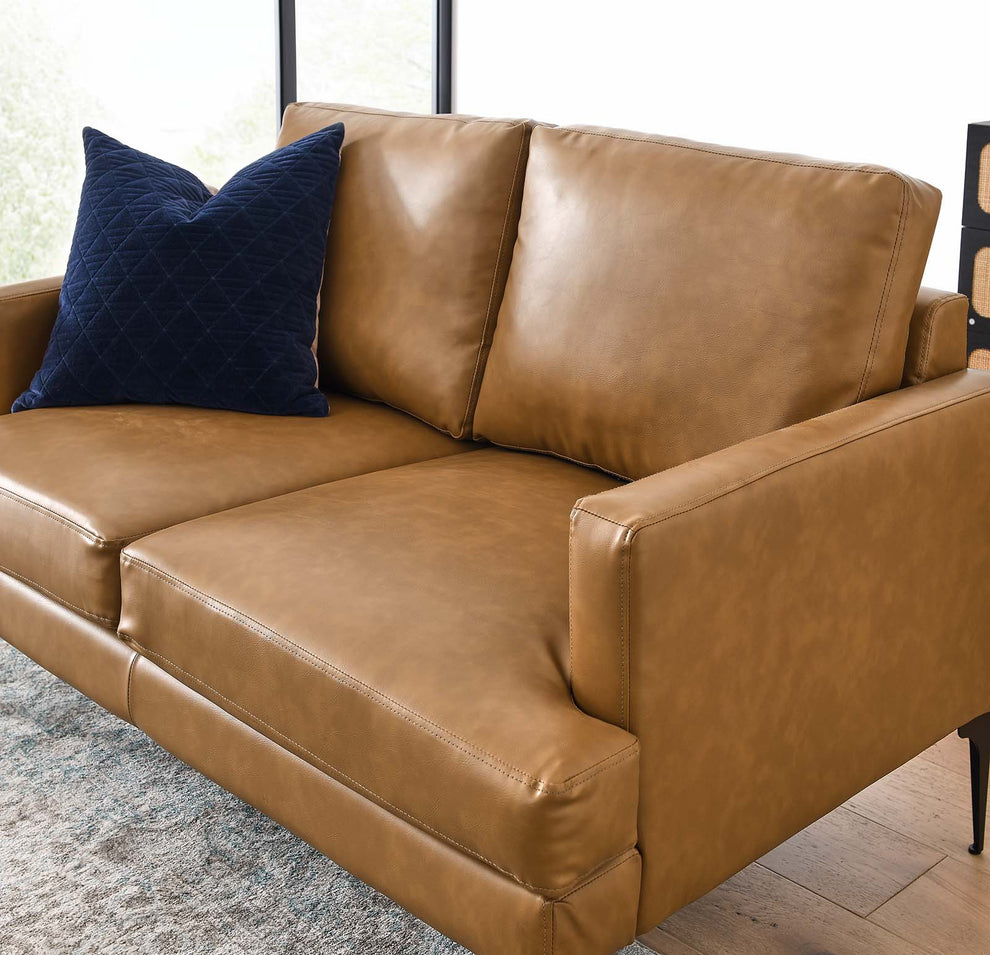 Evermore Vegan Leather Loveseat By Modway - EEI-6048 | Loveseats | Modishstore - 8