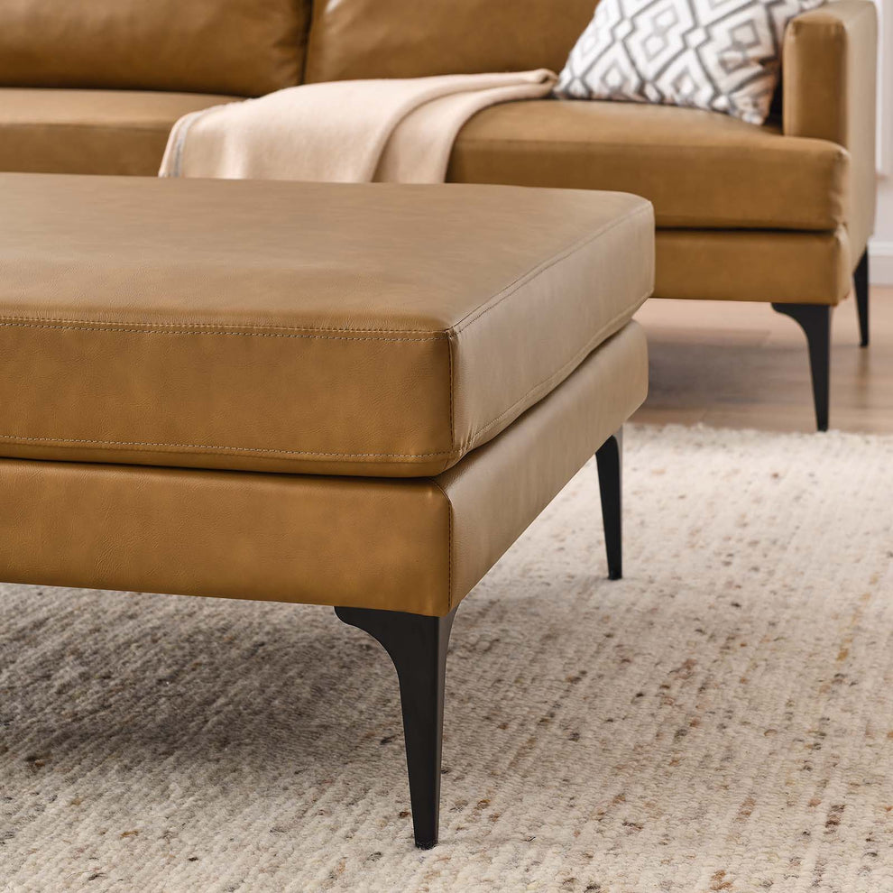 Evermore Vegan Leather Ottoman By Modway - EEI-6051 | Ottomans | Modishstore - 6