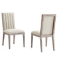 Maisonette French Vintage Tufted Fabric Dining Side Chairs Set of 2 By Modway - EEI-6052 | Dining Chairs | Modishstore - 2